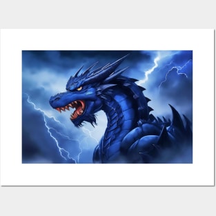 Blue Dragon Posters and Art